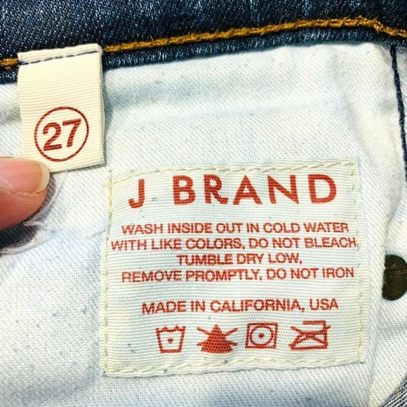 J‎ BRAND Pencil Leg Jeans Slim Skinny Stretch Pure - Picture 8 of 12